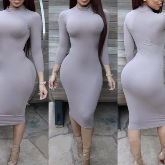 MIDI DRESS - Picture 2 of 3